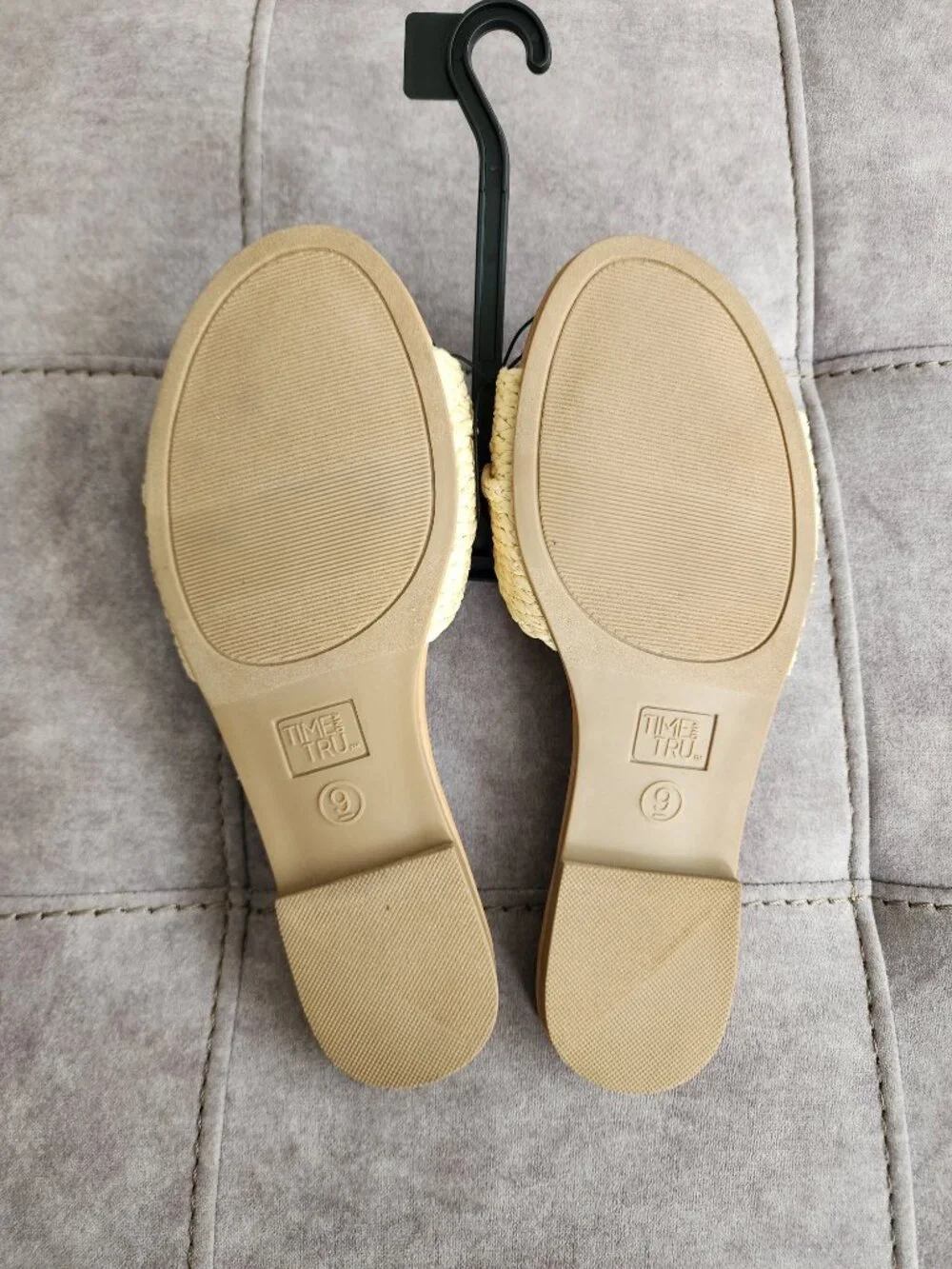 NWT Time and True Women's Knot Slide Sandals Size 9